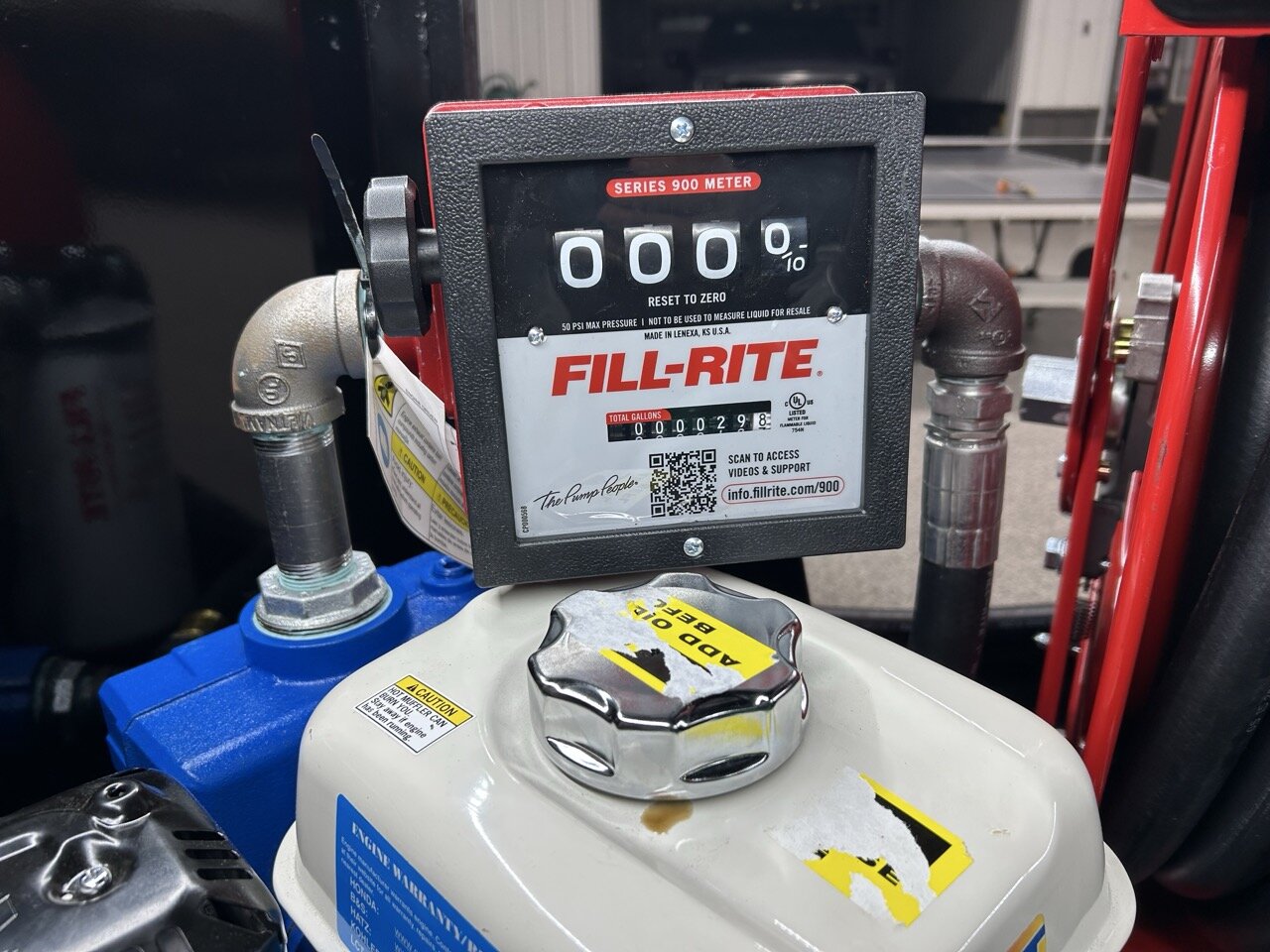 Fill-Rite fuel gauge