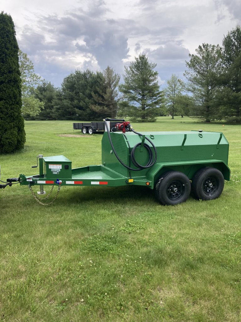 2025 DNJ Standard 550 Gallon Fuel Trailer