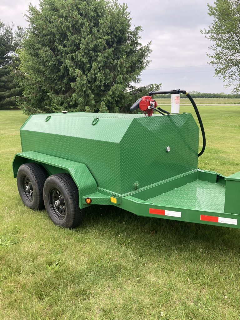 2025 DNJ Standard 550 Gallon Fuel Trailer